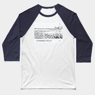 Connecticut USA Baseball T-Shirt